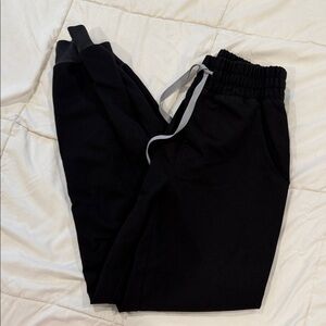 Figs Black High Waisted Zamora